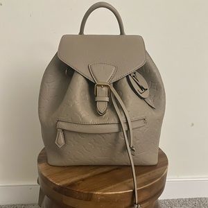 Louis Vuitton Beige Backpack/Tote